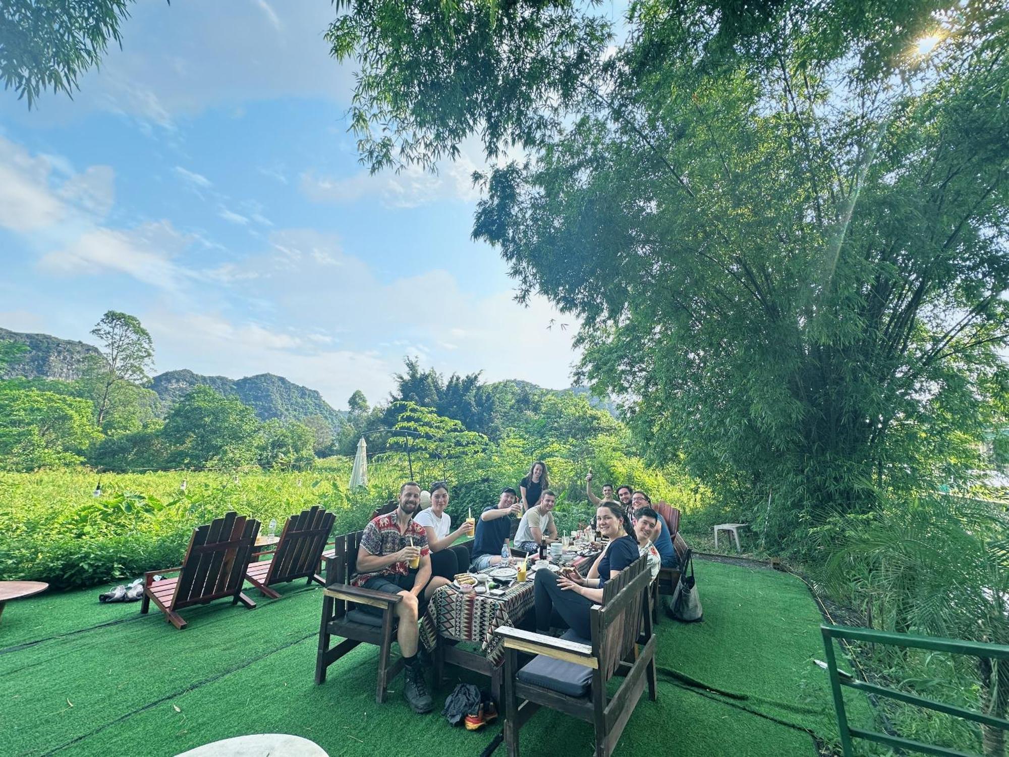 Trang An Moon Garden Homestay Ninh Bình Exteriör bild